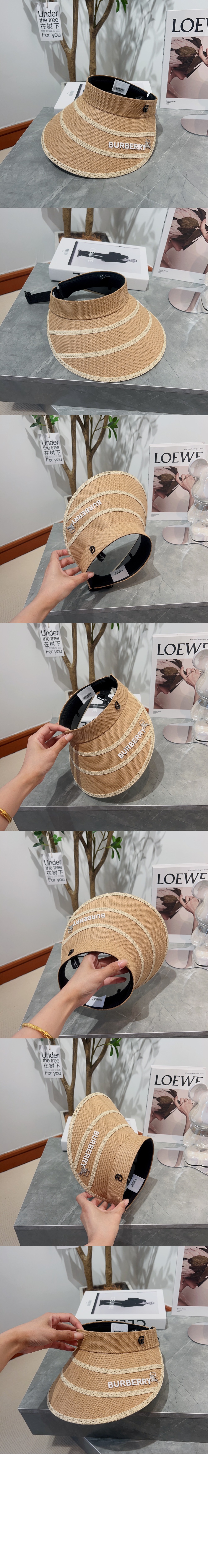 버버리 선캡 8097849