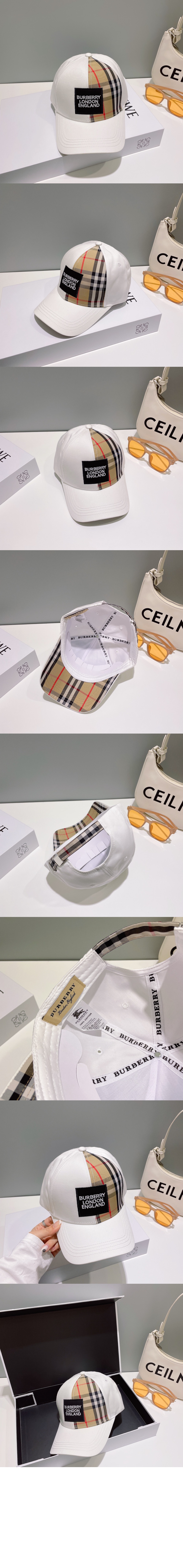 버버리 베이스볼 캡 8045585