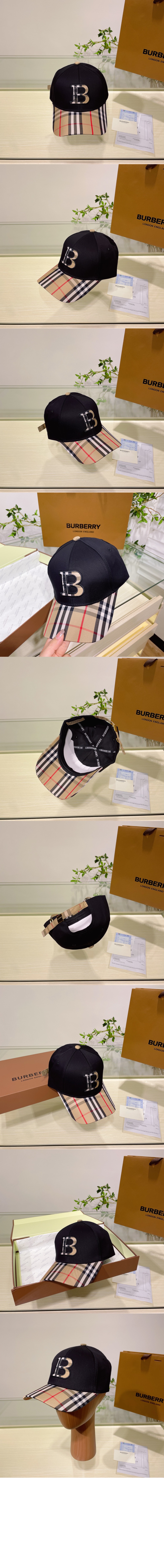 버버리 베이스볼 캡 8045238