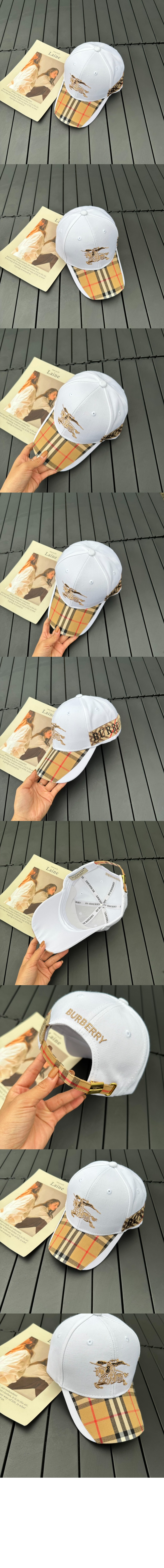 버버리 베이스볼 캡 8015864