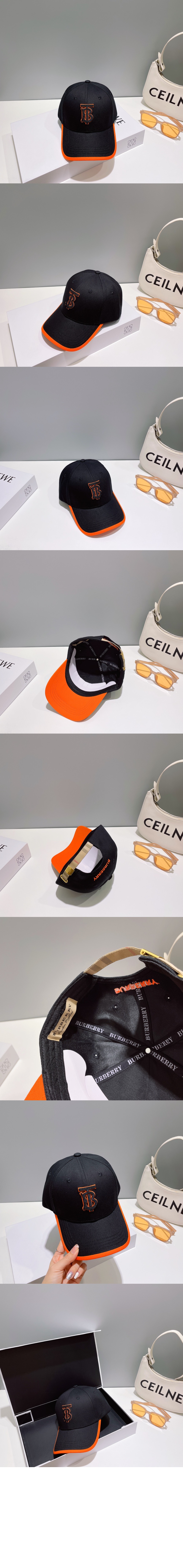 버버리 베이스볼 캡 8016874