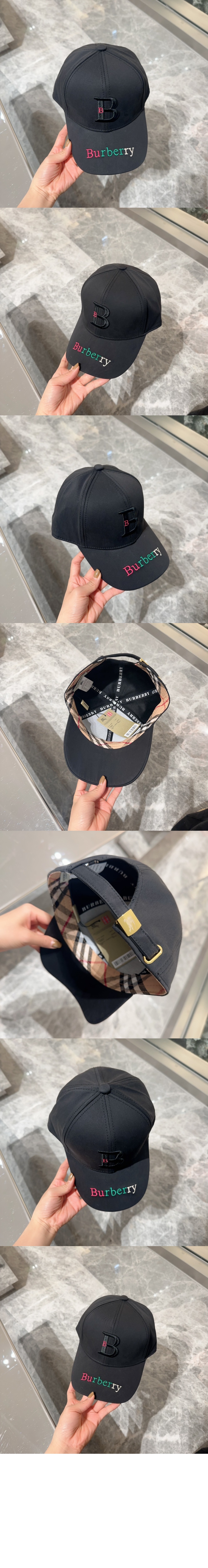 버버리 베이스볼 캡 8056337