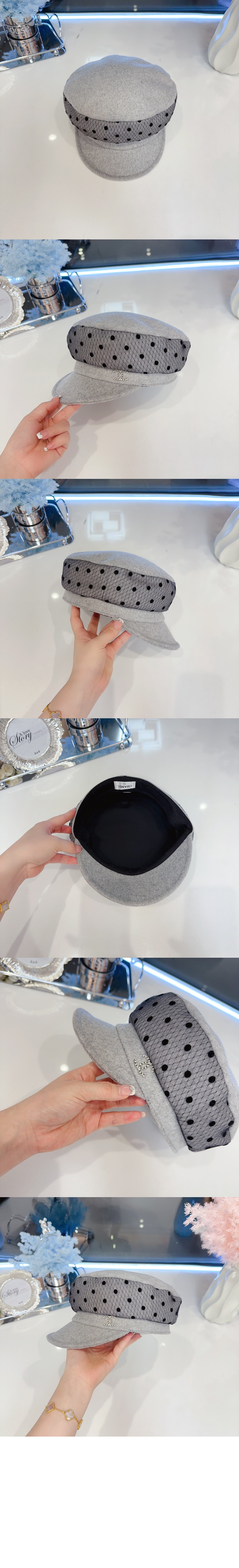 샤넬 팔각 모자 AA8644