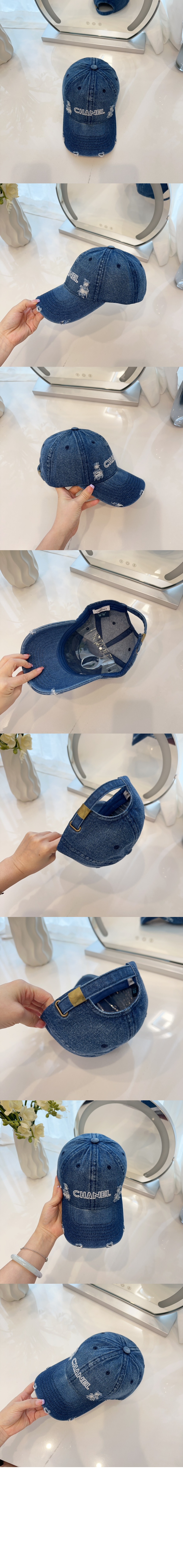 샤넬 베이스볼 캡 AA8542