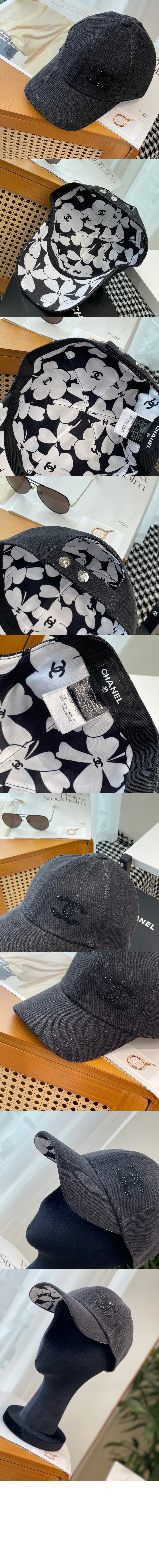 샤넬 베이스볼 캡 AA8634