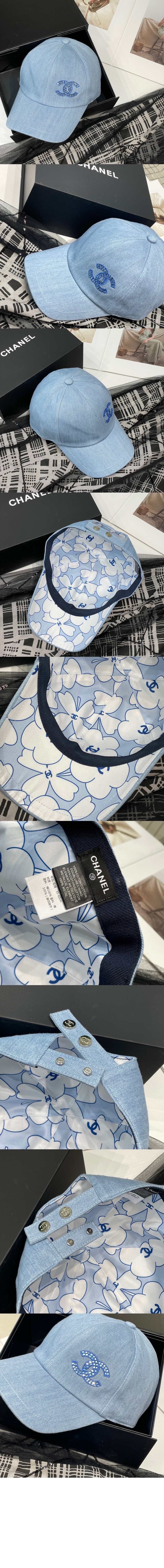 샤넬 베이스볼 캡 AA8634