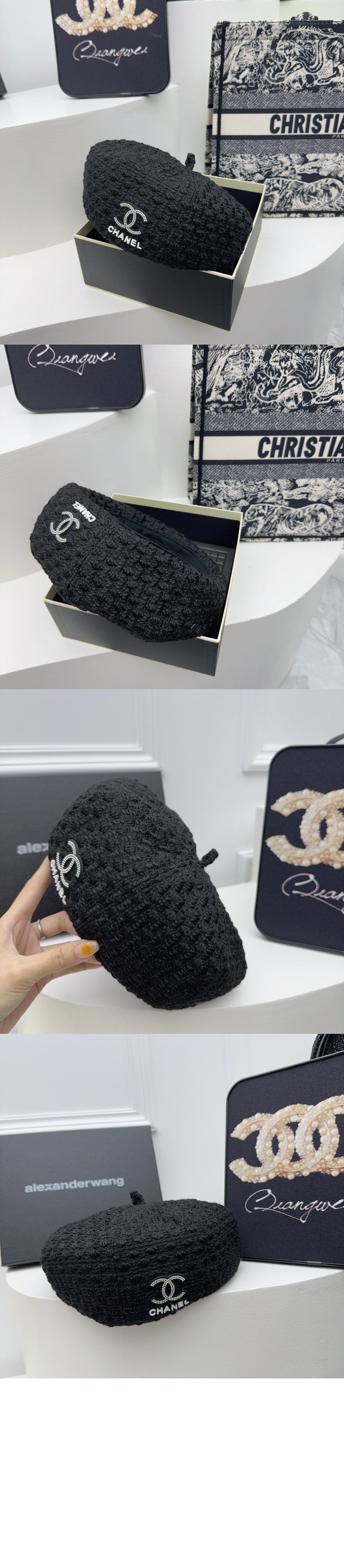 샤넬 베레모 AA8412