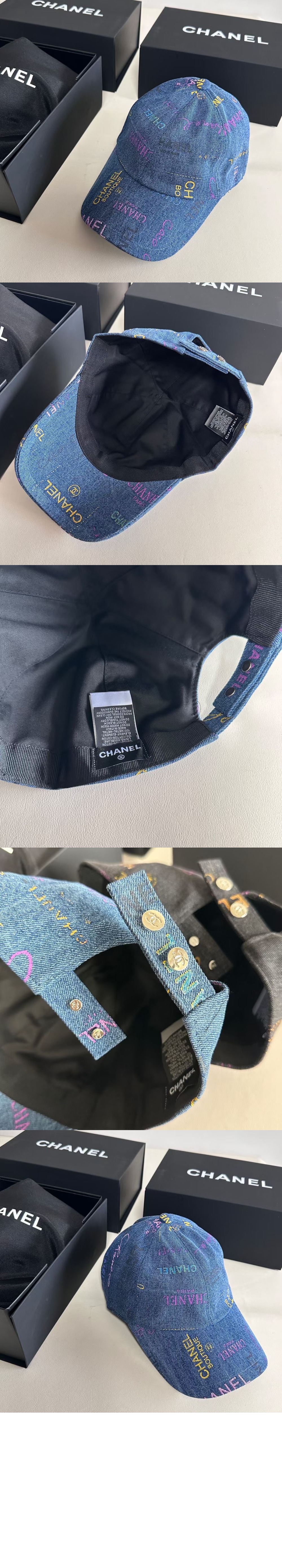 샤넬 베이스볼 캡 AA7436