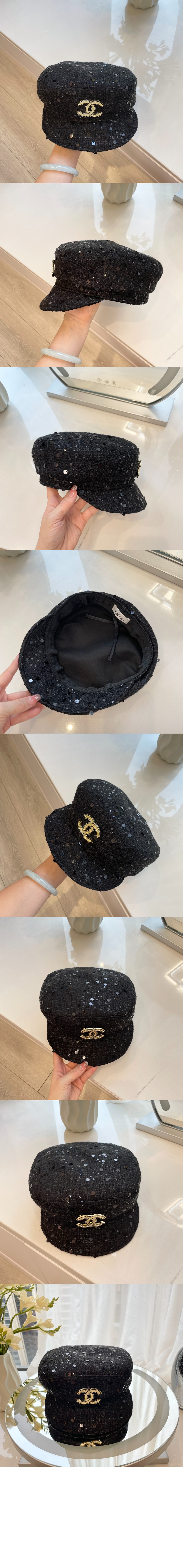 샤넬 팔각 모자 AA4124