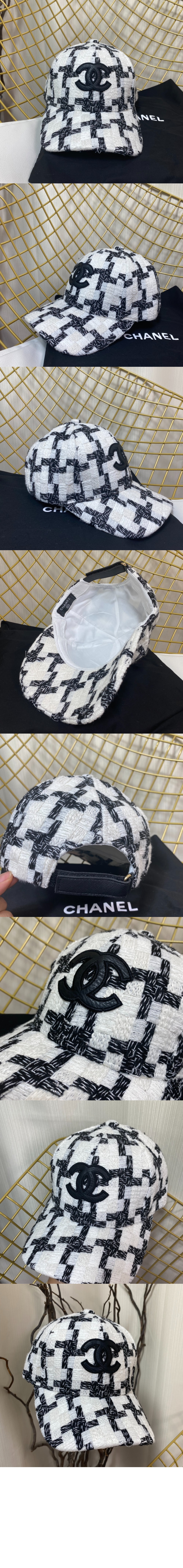 샤넬 니트 베이스볼 캡 AA6358