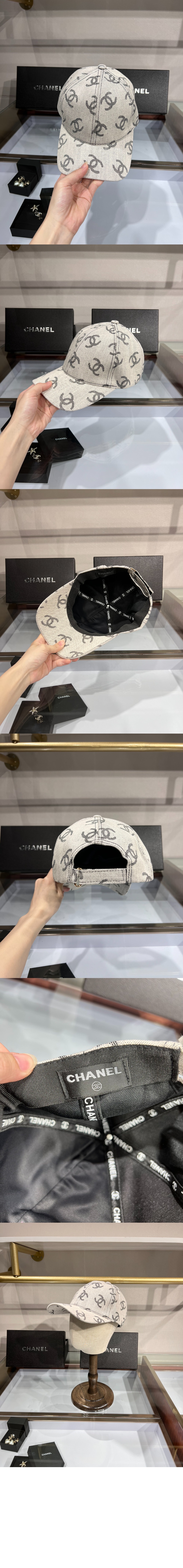 샤넬 베이스볼 캡 AA4596