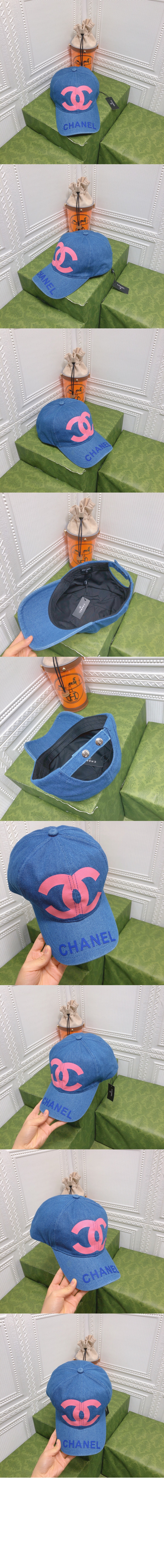 샤넬 베이스볼 캡 AA7824