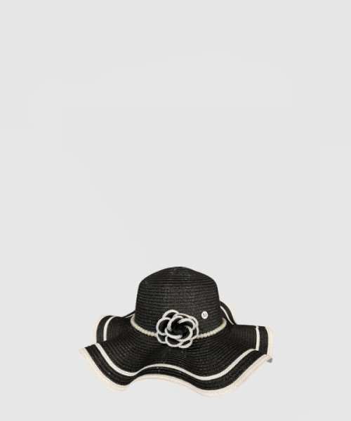 샤넬 웨이브 비치모자 AA5314