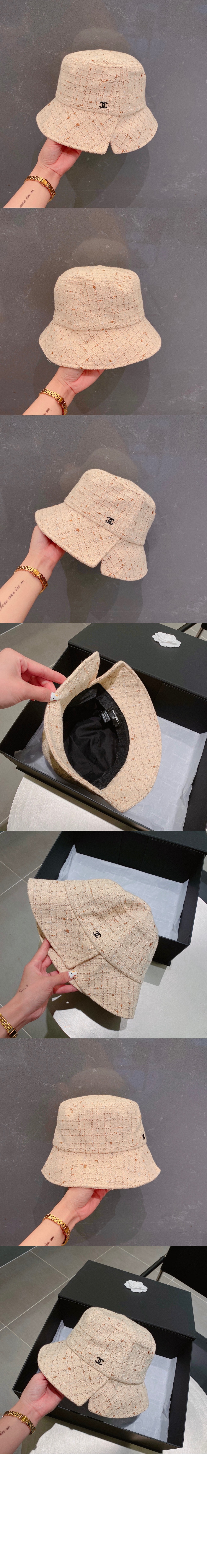 샤넬 니트 벙거지 AA4825