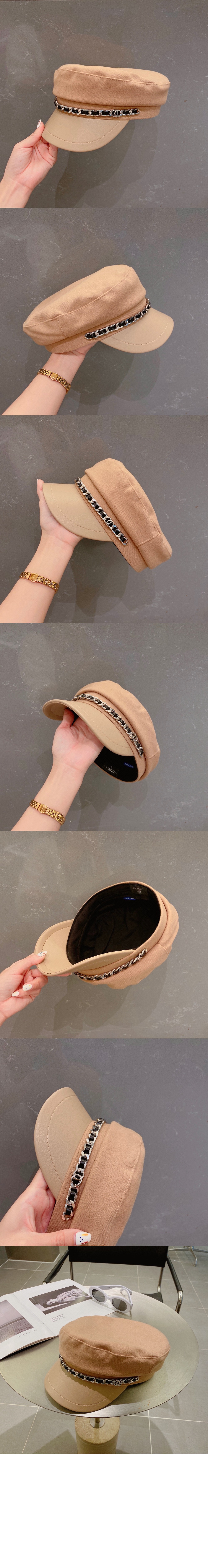 샤넬 팔각 모자 AA4328