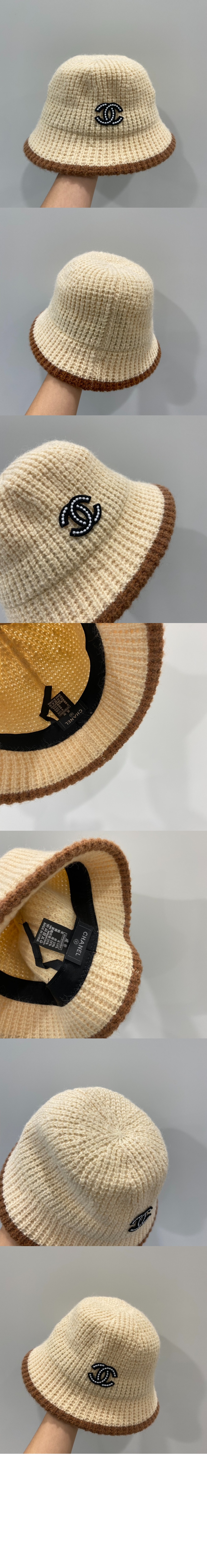 샤넬 니트 벙거지 AA6318