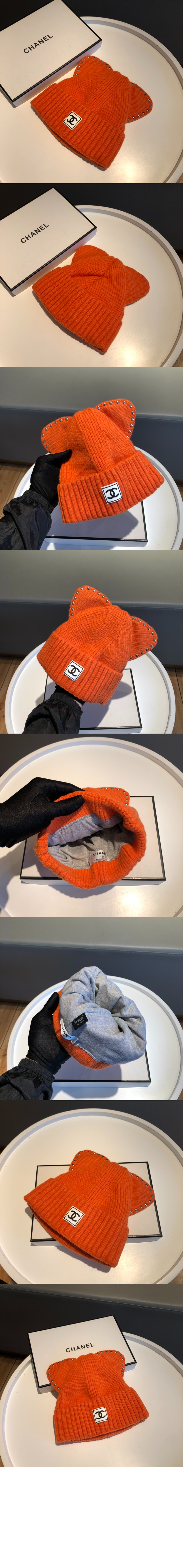 샤넬 니트 비니 AA3523