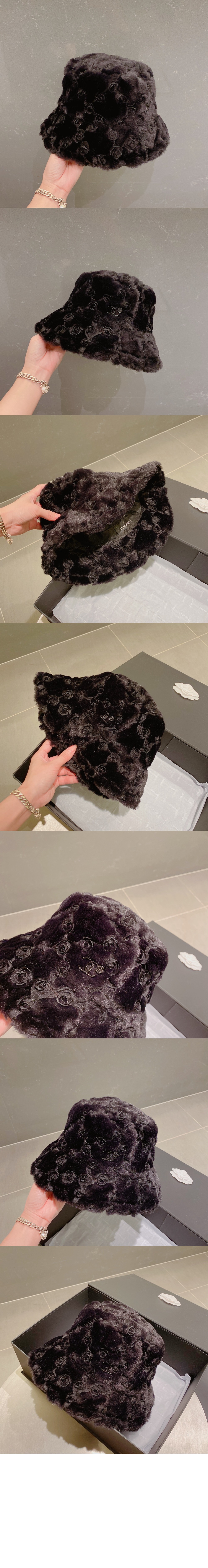 샤넬 램스울 벙거지 AA5384