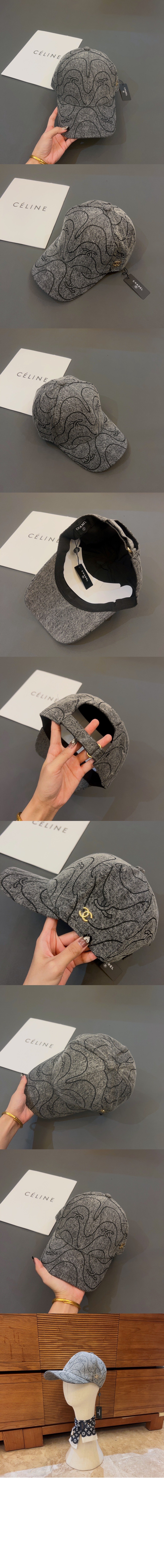 샤넬 베이스볼 캡 AA4458