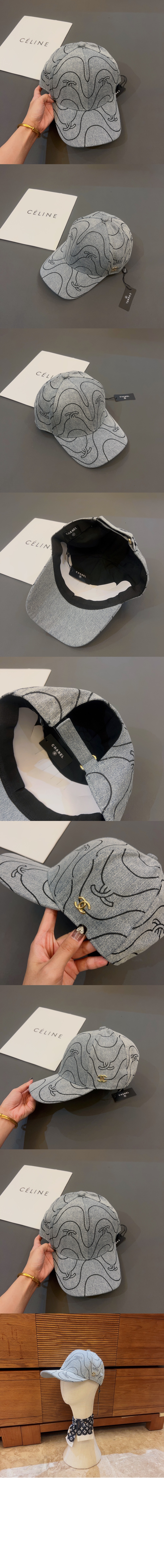 샤넬 베이스볼 캡 AA4458