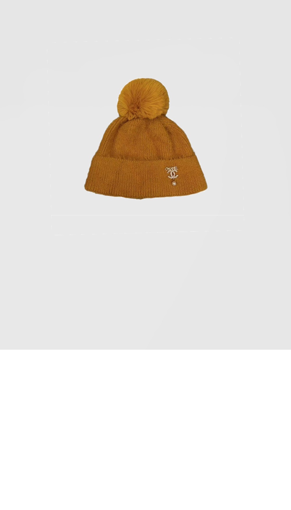 샤넬 니트 비니 AA3212