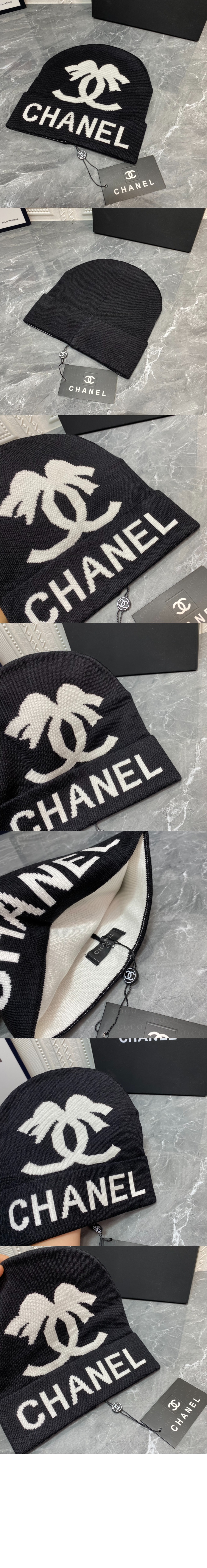 샤넬 니트 비니 AA3433