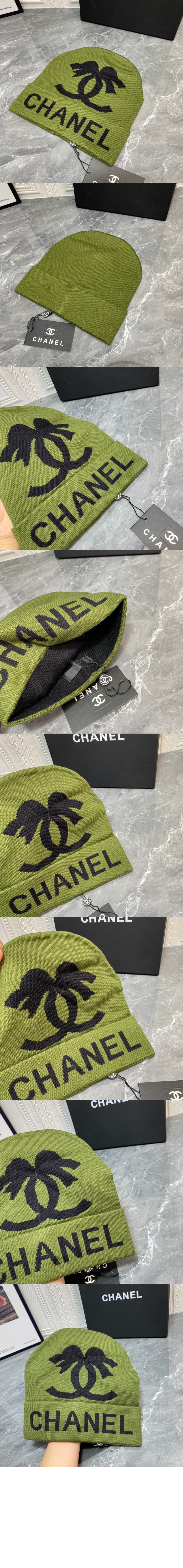 샤넬 니트 비니 AA3433