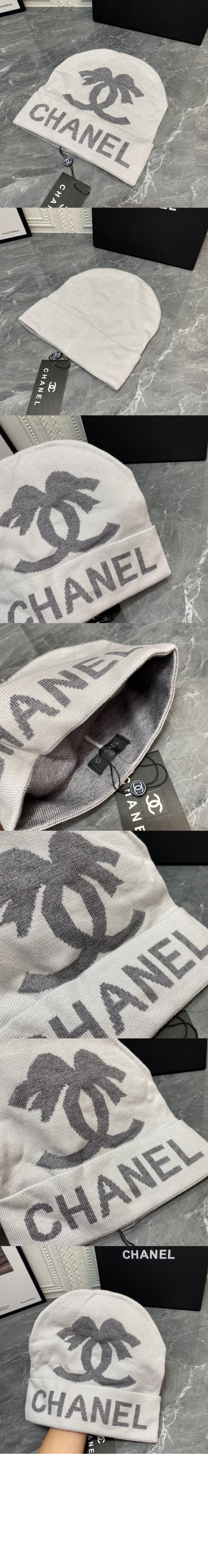 샤넬 니트 비니 AA3433