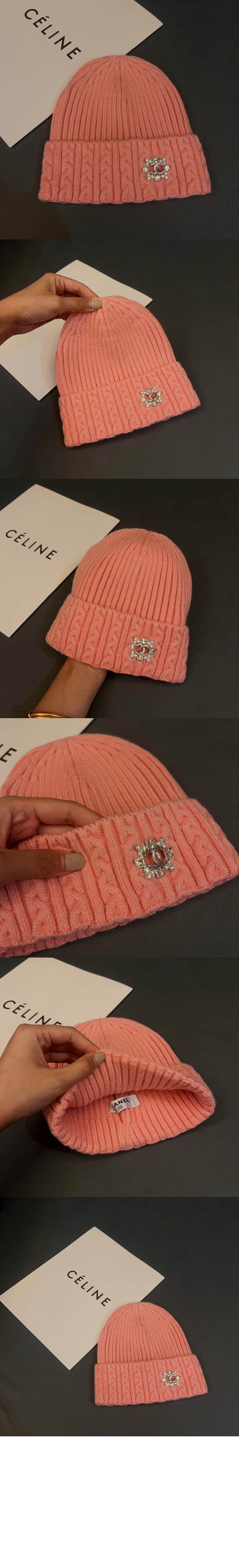 샤넬 니트 비니 AA3713