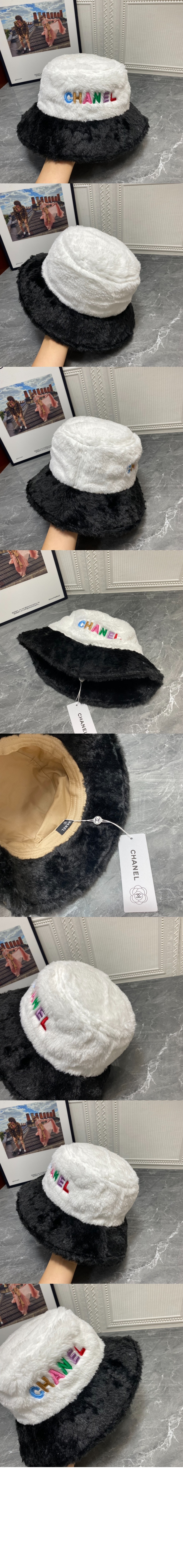 샤넬 램스울 벙거지 AA3643