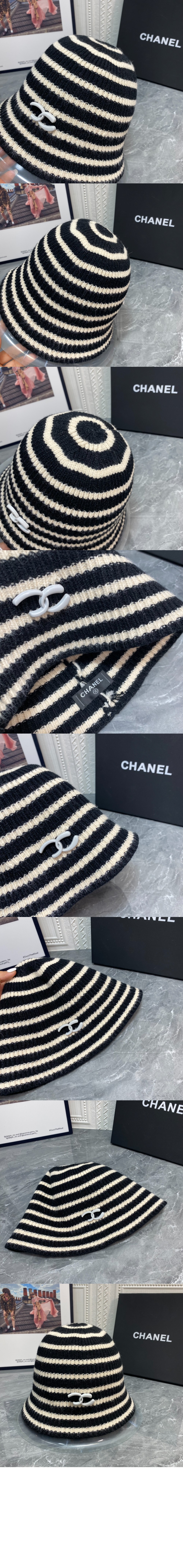 샤넬 니트 벙거지 AA3248