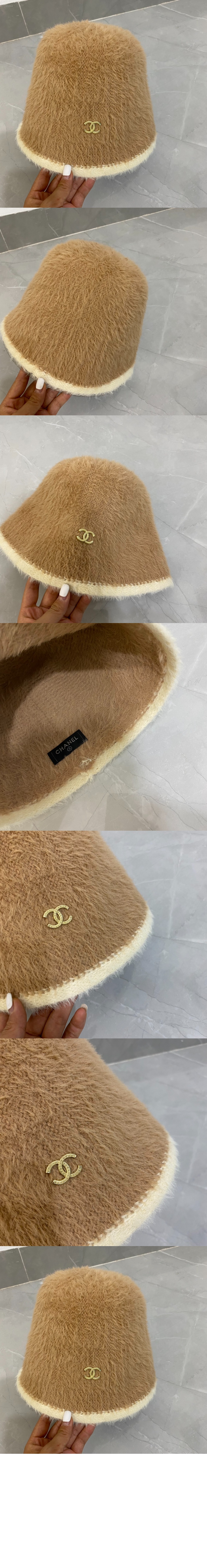 샤넬 램스울 벙거지 AA6314