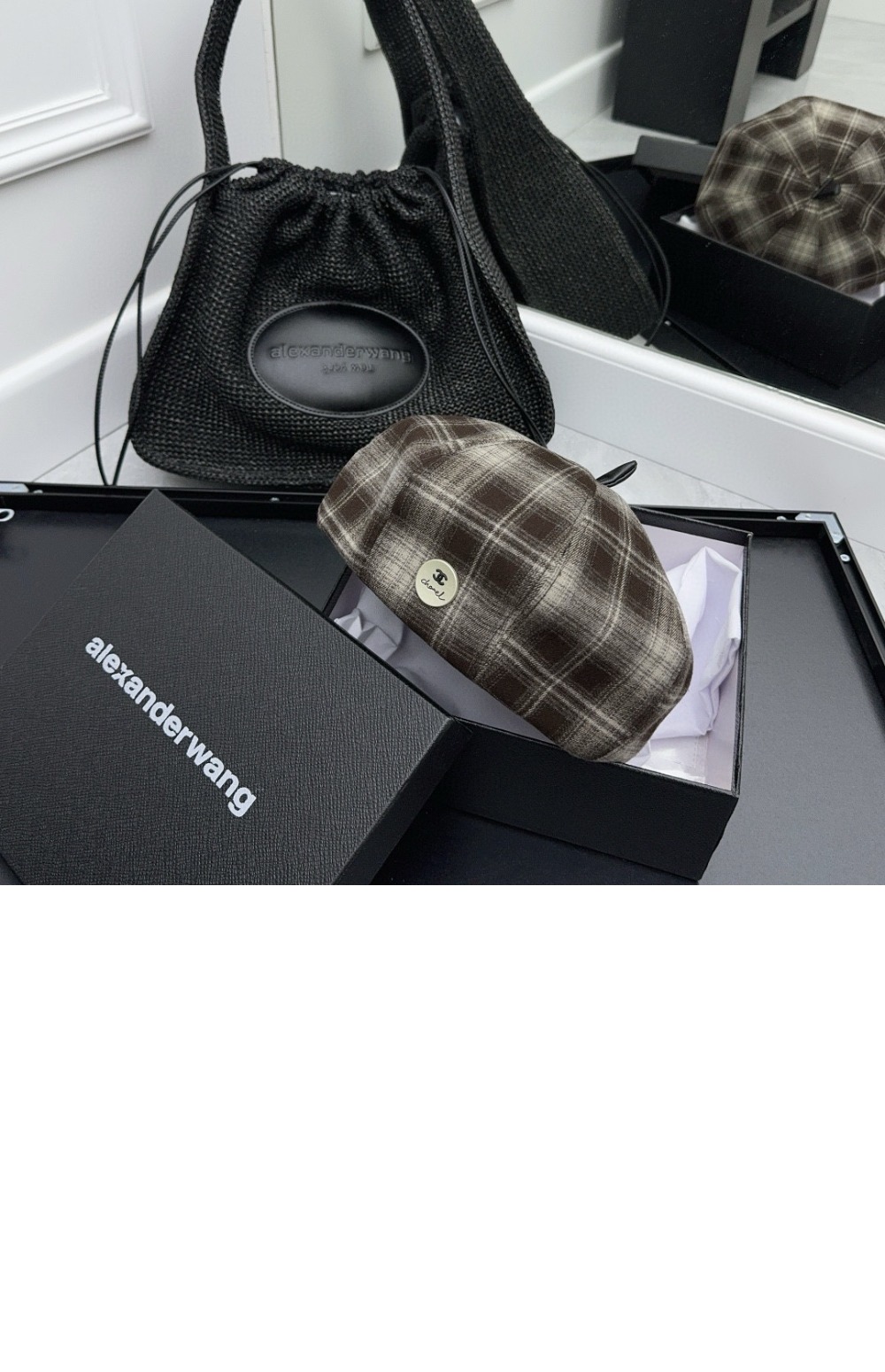 샤넬 베레모 AA3594