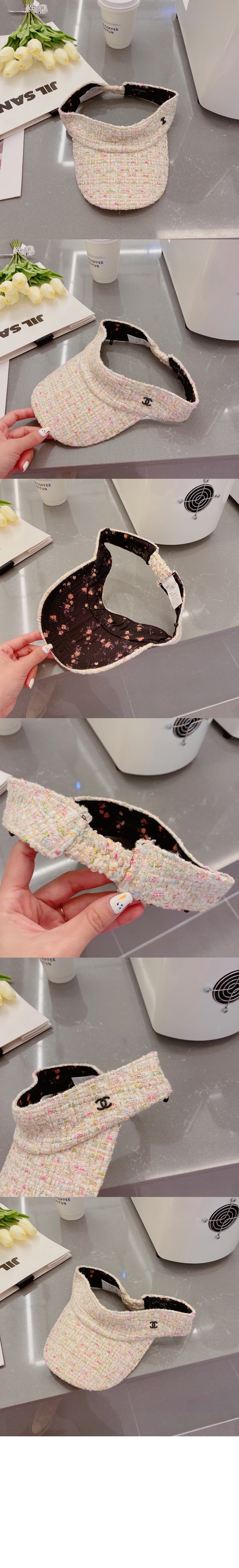 샤넬 니트 선캡 AA7944