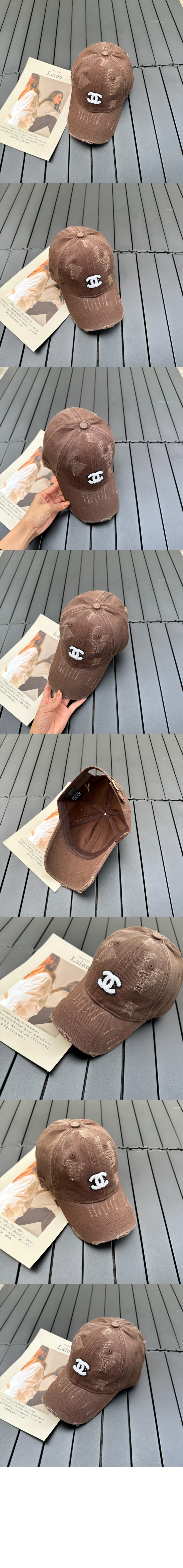 샤넬 베이스볼 캡 AA9144