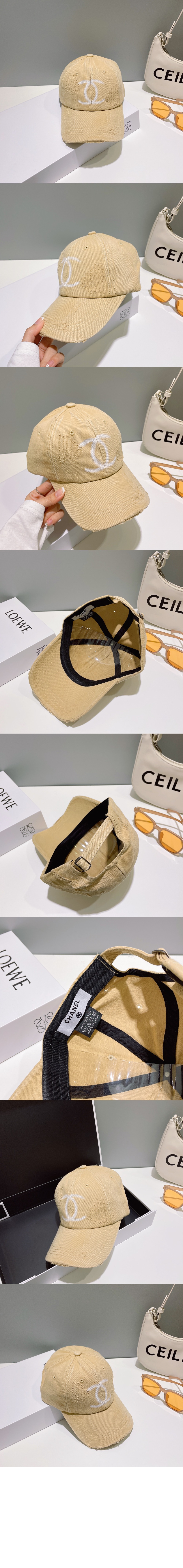 샤넬 베이스볼 캡 AA4937