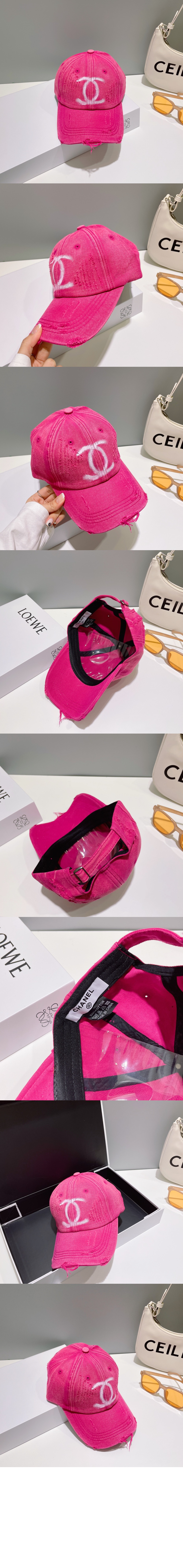 샤넬 베이스볼 캡 AA4937