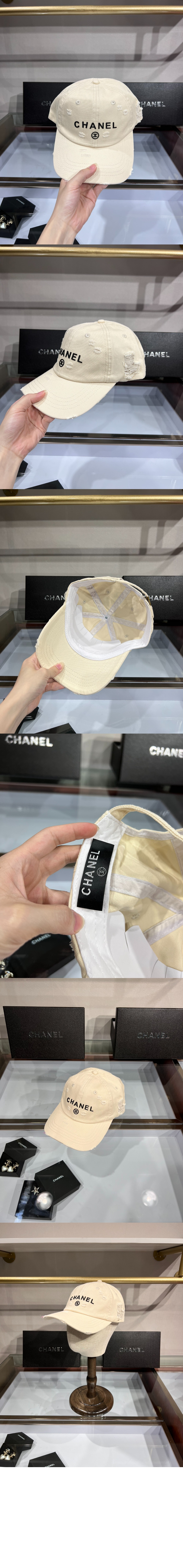 샤넬 베이스볼 캡 AA8312