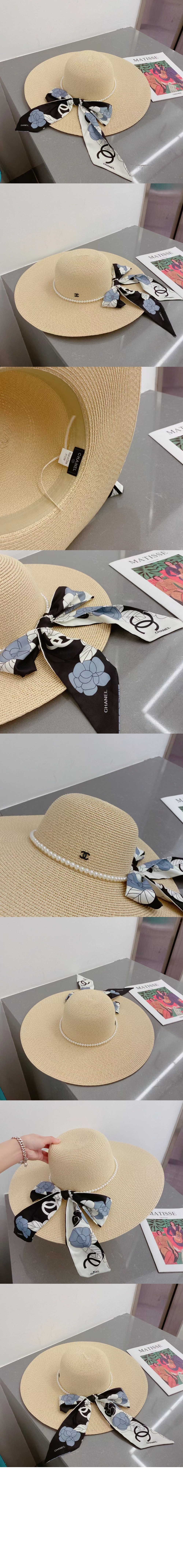 샤넬 비치캡 선캡 AA4764