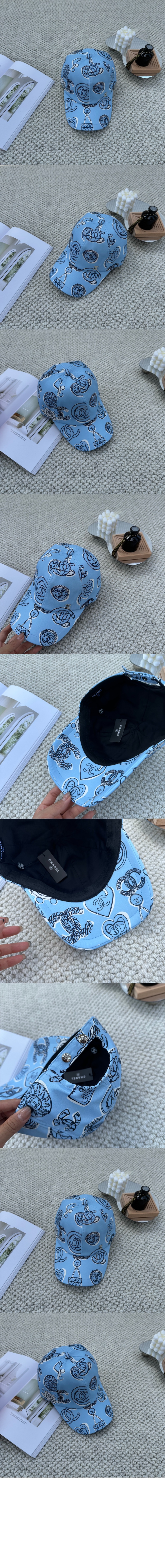 샤넬 베이스볼 캡 AA5834