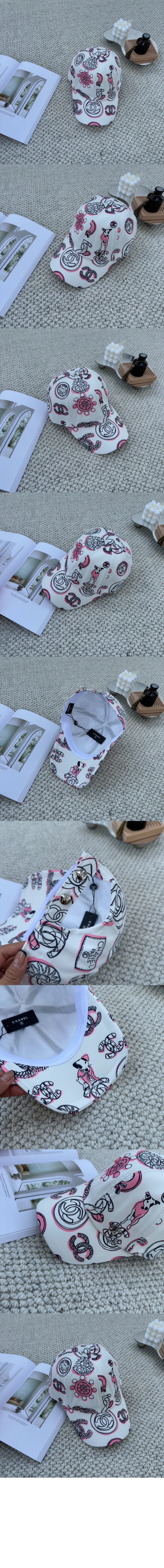 샤넬 베이스볼 캡 AA5834