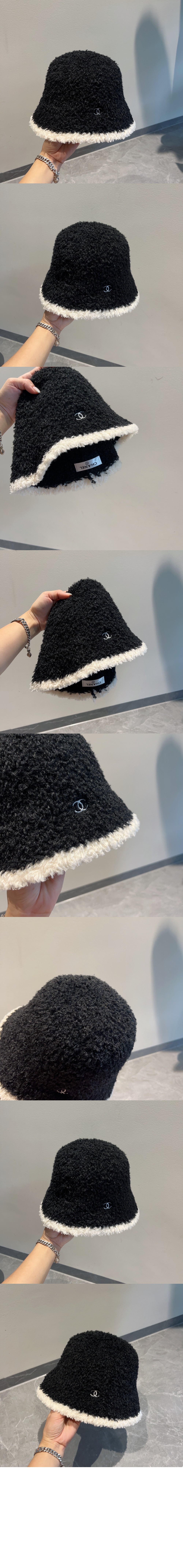 샤넬 뽀글이 벙거지 AA1534