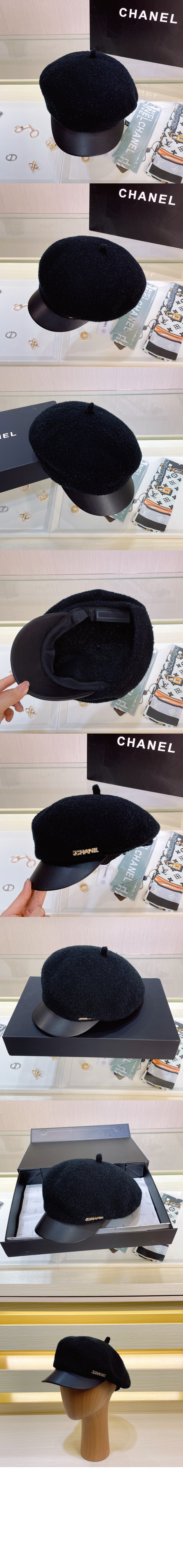 샤넬 팔각 모자 AA9487