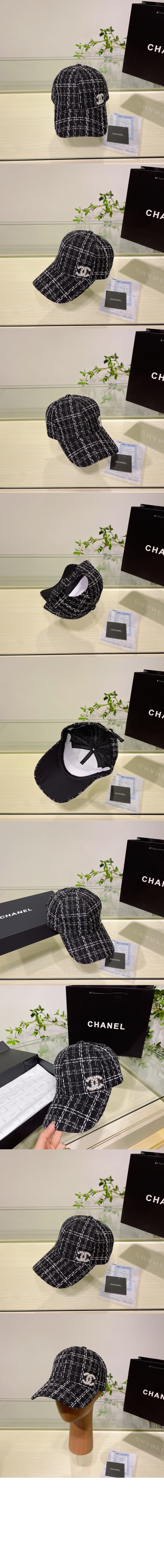 샤넬 니트 베이스볼 캡 AA1537