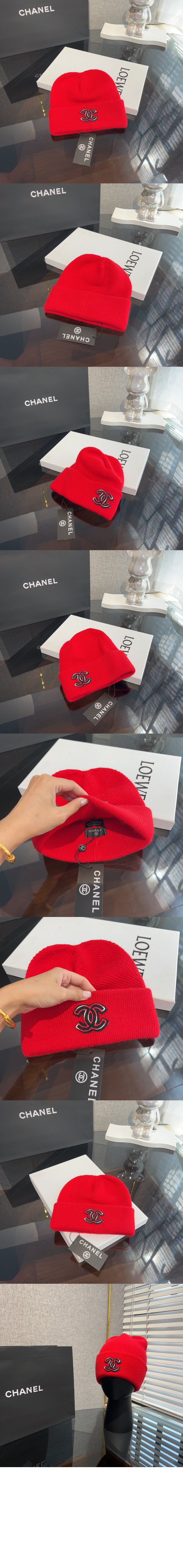 샤넬 니트모자 AA4979
