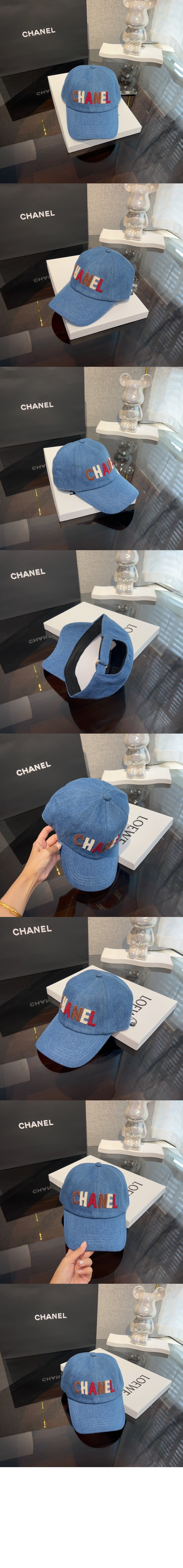 샤넬 베이스볼 캡 AA3573