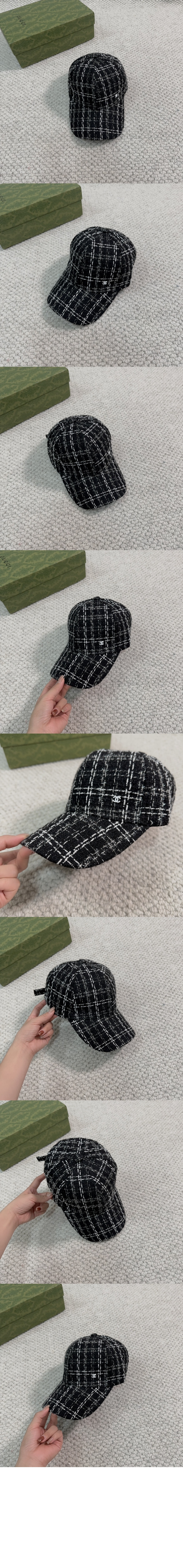 샤넬 니트 베이스볼 캡 AA5237