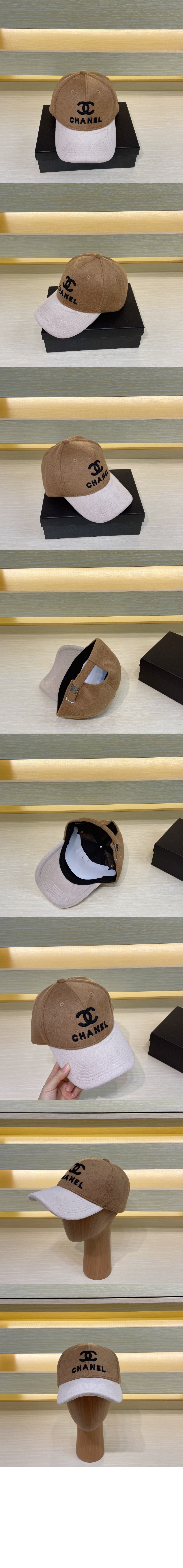 샤넬 베이스볼 캡 AA2837