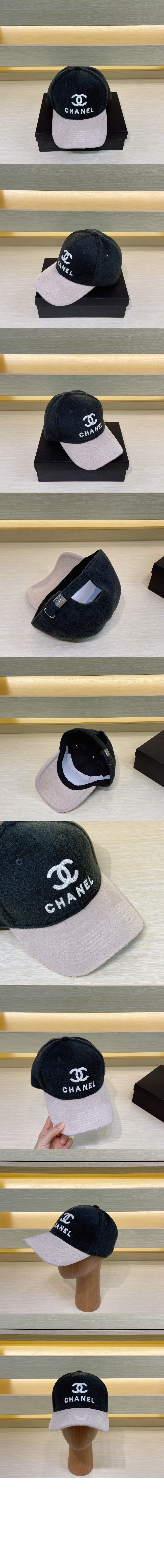 샤넬 베이스볼 캡 AA2837