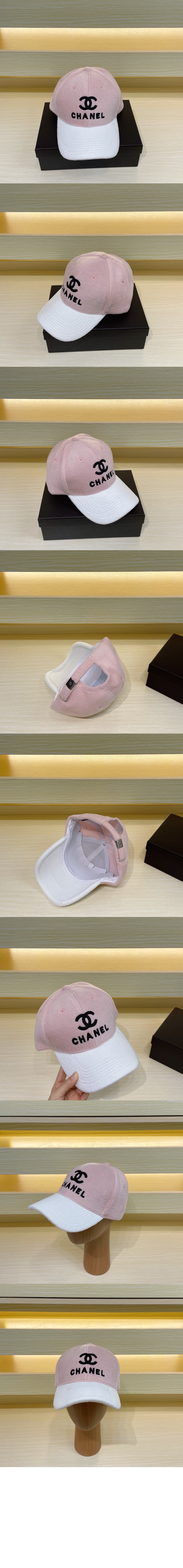 샤넬 베이스볼 캡 AA2837
